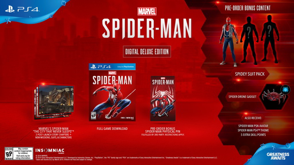  Marvel’s Spider-Man Deluxe Edition